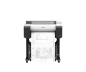 Preview: Canon imagePROGRAF TM-515 Frontansicht mit ausgegebenem CAD-Plan