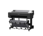 Preview: Canon imagePROGRAF TM-610M MFP Schrägansicht mit geöffnetem Auffangkorb