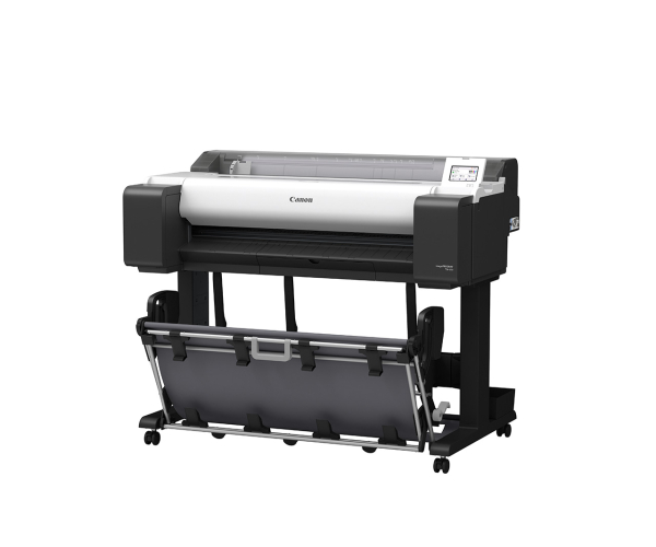 Canon imagePROGRAF TM-610 Schrägansicht mit Standfuß