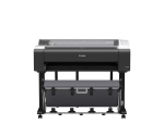 Canon imagePROGRAF TM-610M MFP Frontansicht mit Standfuß und Auffangkorb
